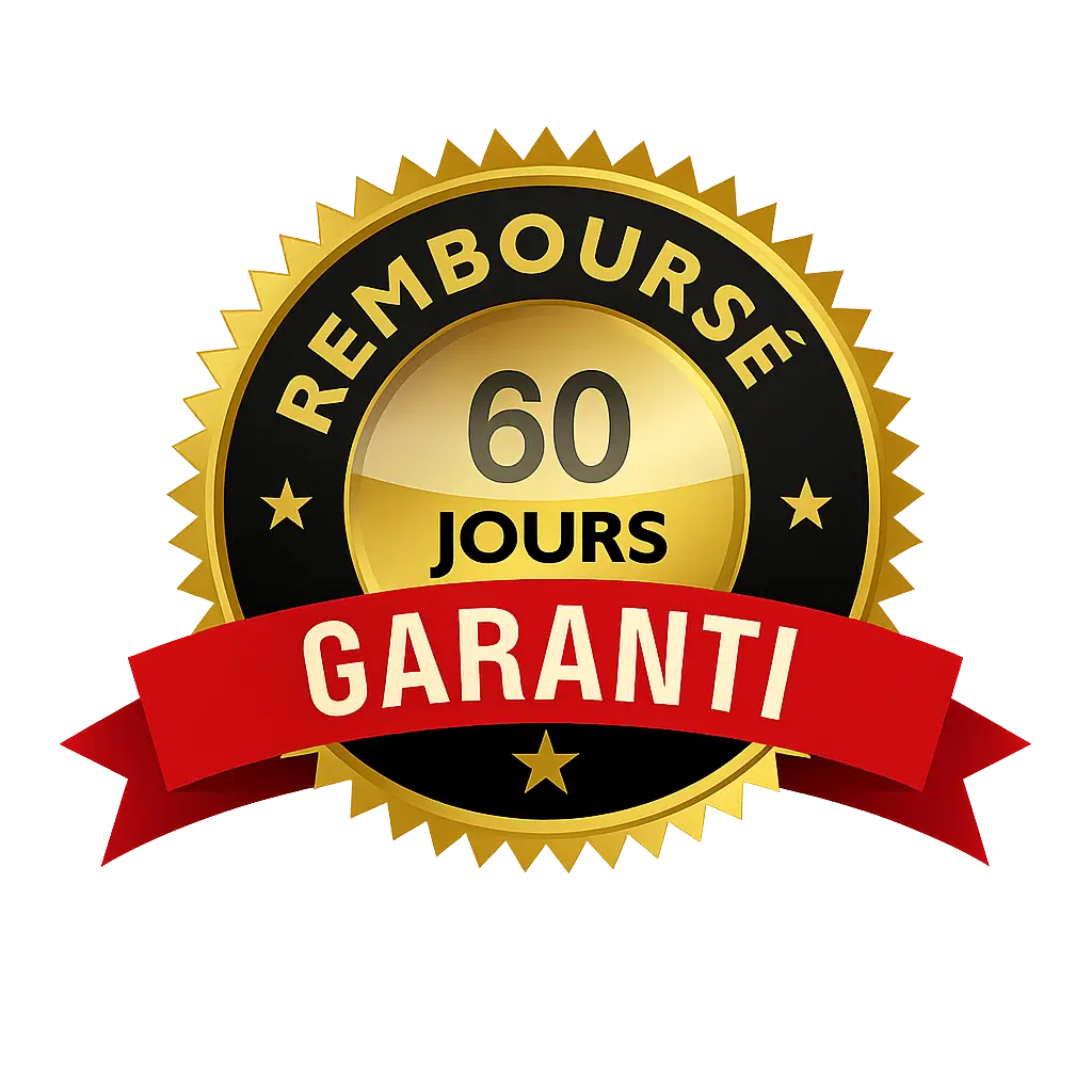 Sceau de garantie 60 jours.